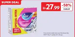 Carrefour Fine comfort toilet rolls offer