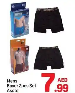 Day To Day Mens Boxer 2pcs Set Asstd offer