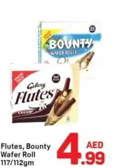 Day To Day Flutes, Bounty Wafer Roll offer
