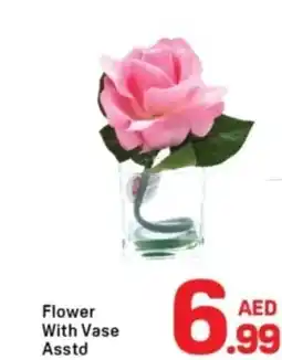 Day To Day Flower With Vase Asstd offer