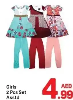 Day To Day Girls 2 Pcs Set Asstd offer