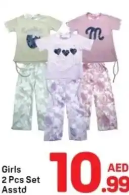 Day To Day Girls 2 Pcs Set Asstd offer