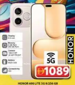 Grand Hyper Market HONOR 600 LITE SG 8/256 GB offer