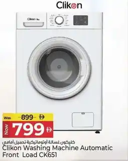 Kenz Hypermarket Clikon Washing Machine Automatic Front Load CK651 offer
