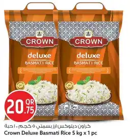 Safari Hypermarket Crown deluxe basmati rice offer