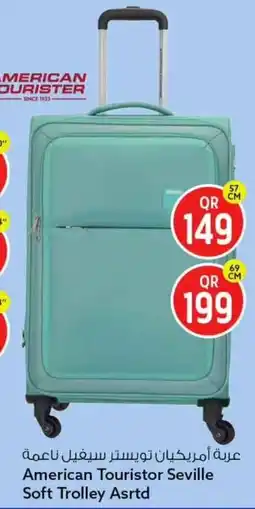 Safari Hypermarket American touristor seville soft trolley asrtd offer