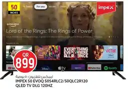 Safari Hypermarket Impex 50 evoq 50s4rlc2/50qlc2r120 qled tv dlg 120hz offer
