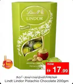 Nesto Lindt lindor pistachio chocolate offer
