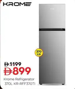 Nesto Krome refrigerator kr-rff370ti offer