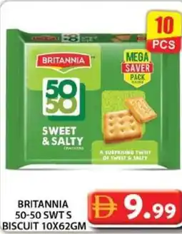 Grand Hyper Market Britannia 50 50 sweet & salty biscuit offer