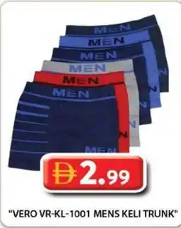 Grand Hyper Market Vero vr-kl-1001 mens keli trunk offer