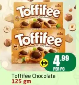 Delta Centre Toffifee chocolate offer