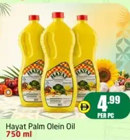 Delta Centre Hayat palm olein oil offer