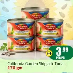 Delta Centre California garden skipjack tuna offer