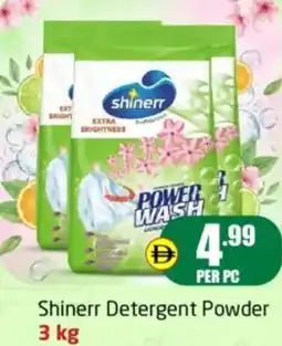 Delta Centre Shinerr detergent powder offer