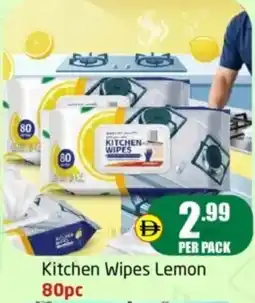 Delta Centre Kitchen wipes lemon offer