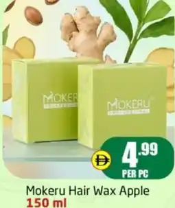 Delta Centre Mokeru hair wax apple offer