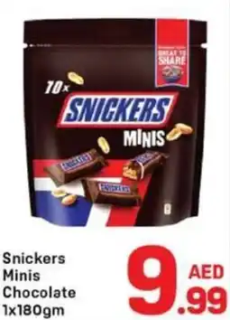 Day To Day Snickers Minis Chocolate offer