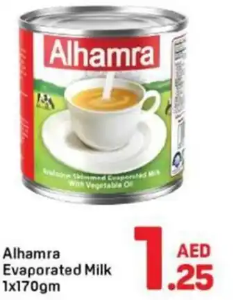 Day To Day Alhamra evaporated milk offer