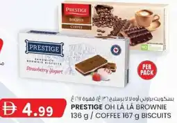 KM Trading Prestige oh lá lá brownie / coffee biscuits offer