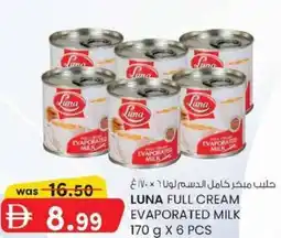 KM Trading Luna full cream evaporated milk offer