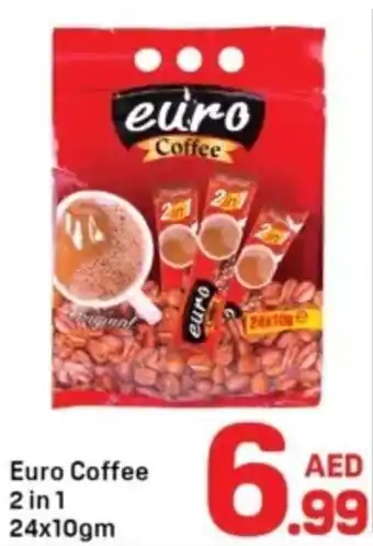Day To Day Euro coffee 2 in 1 offer