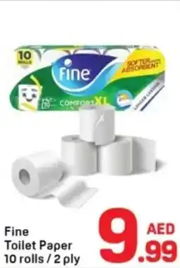 Day To Day Fine Toilet Paper 10 rolls / 2 ply offer