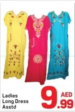 Day To Day Ladies Long Dress Asstd offer