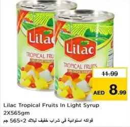 Nesto Lilac Tropical Fruits In Light Syrup offer