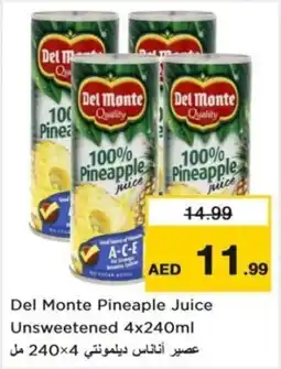 Nesto Del Monte Pineaple Juice Unsweetened offer