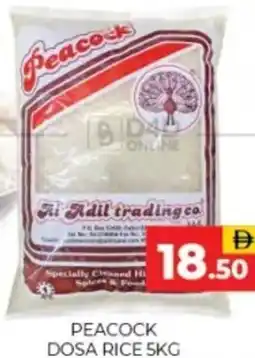 Al Adil Peacock dosa rice offer