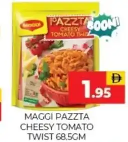 Al Adil Maggi pazzta cheesy tomato twist offer