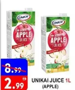 United Hypermarket Unikai juice apple offer