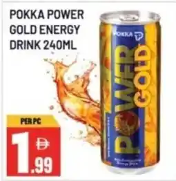 Dream Land Center Pokka power gold energy drink offer