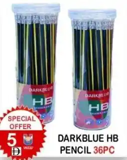 United Hypermarket Darkblue hb pencil 36pc offer