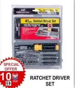 United Hypermarket Ratchet driver set offer