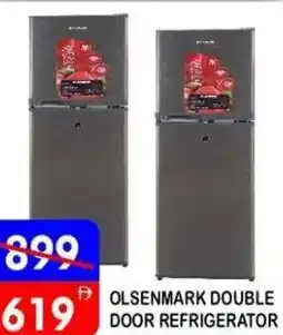 United Hypermarket Olsenmark double door refrigerator offer