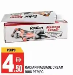Dream Land Center Radian Massage Cream offer