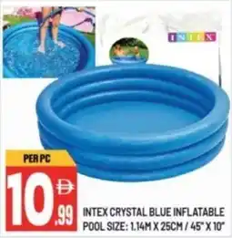 Dream Land Center Intex crystal blue inflatable offer