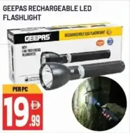 Dream Land Center Geepas rechargeable led flashlight offer