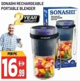 Dream Land Center Sonashi rechargeable portable blender offer