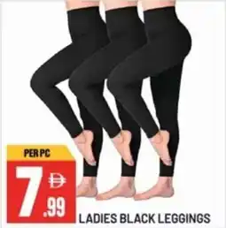 Dream Land Center Ladies black leggings offer