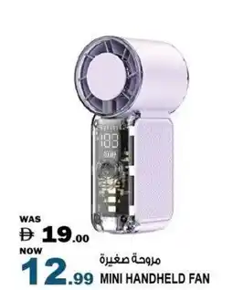 Hashim Hypermarket Mini handheld fan offer
