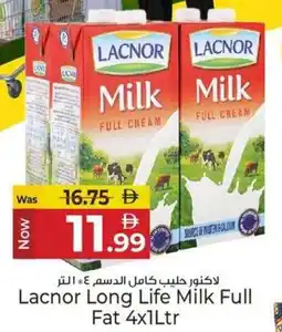 Kenz Hypermarket Lacnor Long Life Milk Full Fat offer