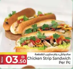 Kenz Hypermarket Chicken Strip Sandwich offer
