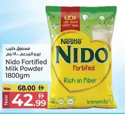 Kenz Hypermarket Nido Fortified Milk Powder offer