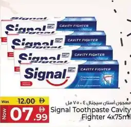 Kenz Hypermarket Signal Toothpaste Cavity Fighter offer