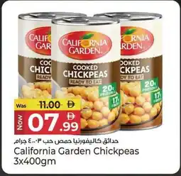 Kenz Hypermarket California Garden Chickpeas offer