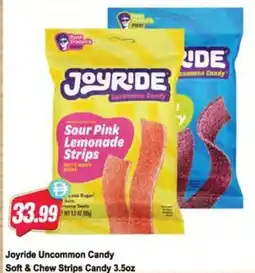 Almaya supermarket Joyride uncommon candy soft & chew strips candy offer
