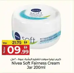 Kenz Hypermarket Nivea Soft Fairness Cream Jar offer
